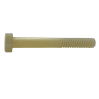 M5 X 25 HEX HD CAP  SCREW NYLON